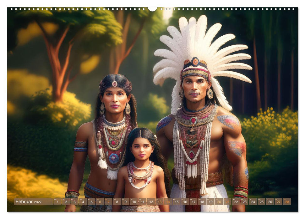 Untergegangene Kulturen - die Azteken (CALVENDO Wandkalender 2027)