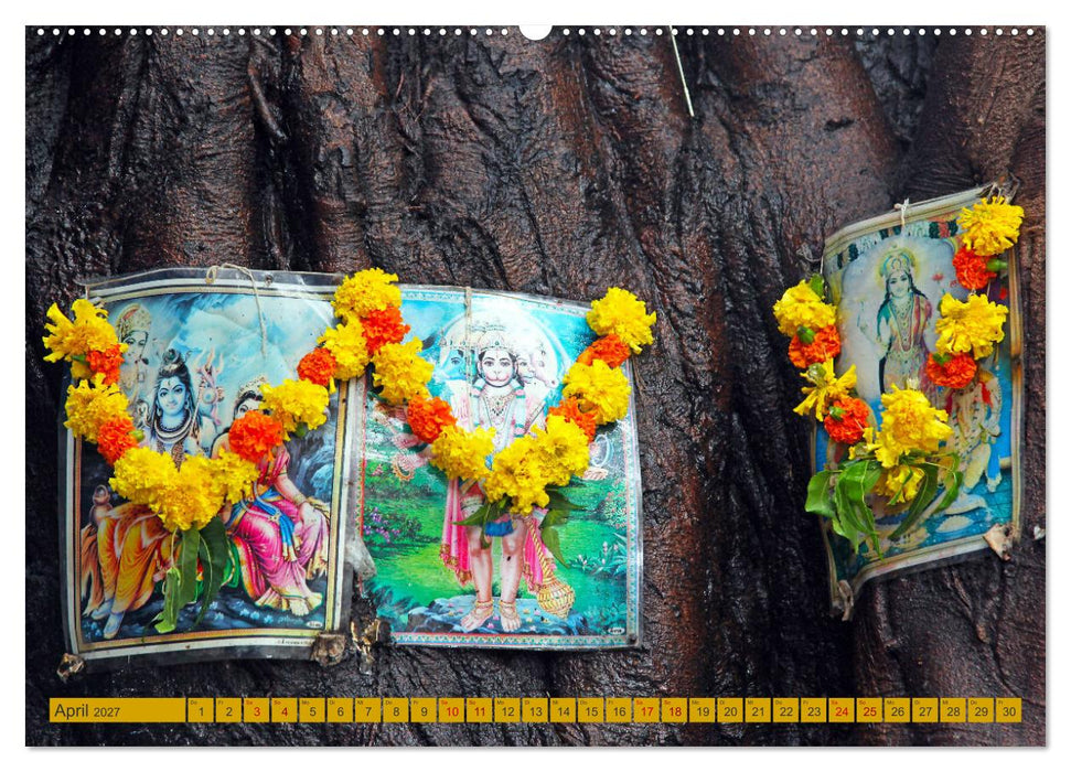Indien - Hinduismus (CALVENDO Premium Wandkalender 2027)