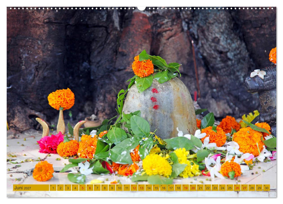 Indien - Hinduismus (CALVENDO Premium Wandkalender 2027)