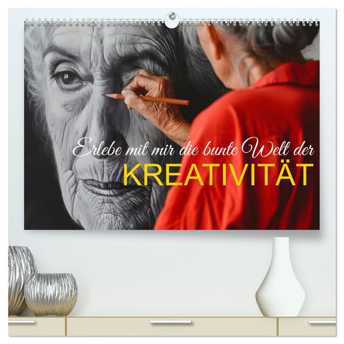 Erlebe mit mir die bunte Welt der Kreativität (CALVENDO Premium Wandkalender 2027)