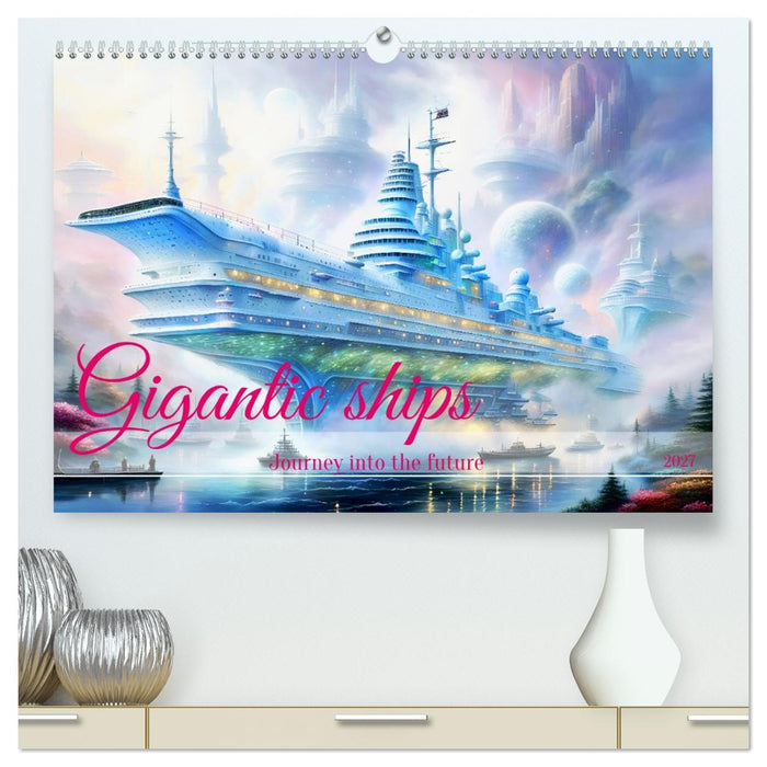Gigantic ships - Journey into the future (CALVENDO Premium-Calendar 2027)