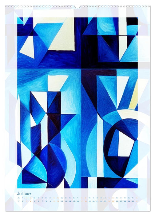 Licht und Schatten. Cubism Wall Art (CALVENDO Premium Wandkalender 2027)