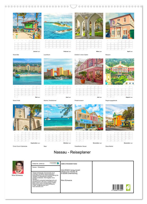 Nassau - Reiseplaner (CALVENDO Wandkalender 2027)