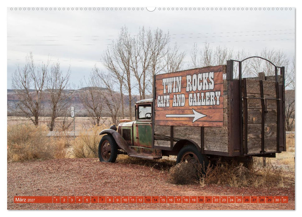 Wo der Wind Wohnt, Amerikas Lost Places (CALVENDO Wandkalender 2027)