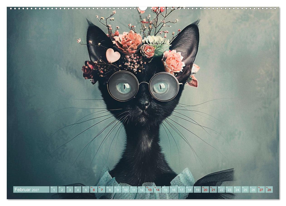 Miau-velous Momente (CALVENDO Premium Wandkalender 2027)