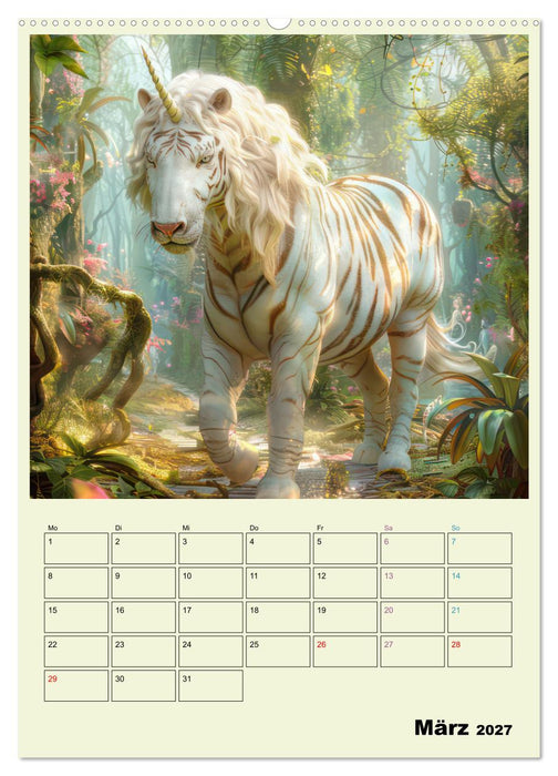 Hybrid Tiere zum Schmunzeln - Planer (CALVENDO Premium Wandkalender 2027)
