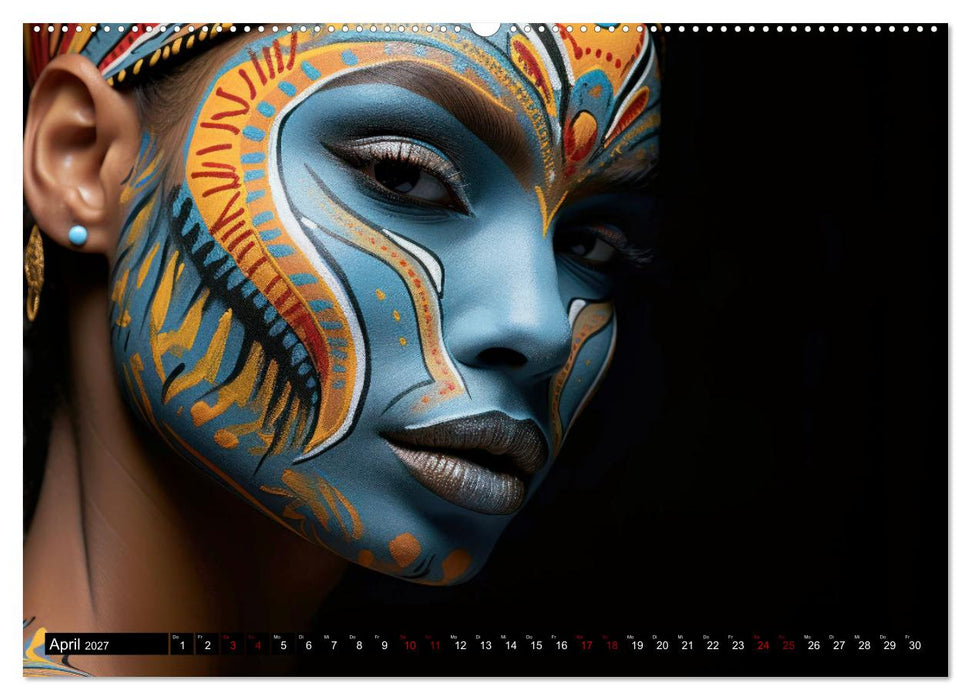Faszination Bodypainting (CALVENDO Premium Wandkalender 2027)