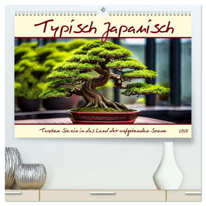 Typisch Japanisch (CALVENDO Premium Wandkalender 2027)