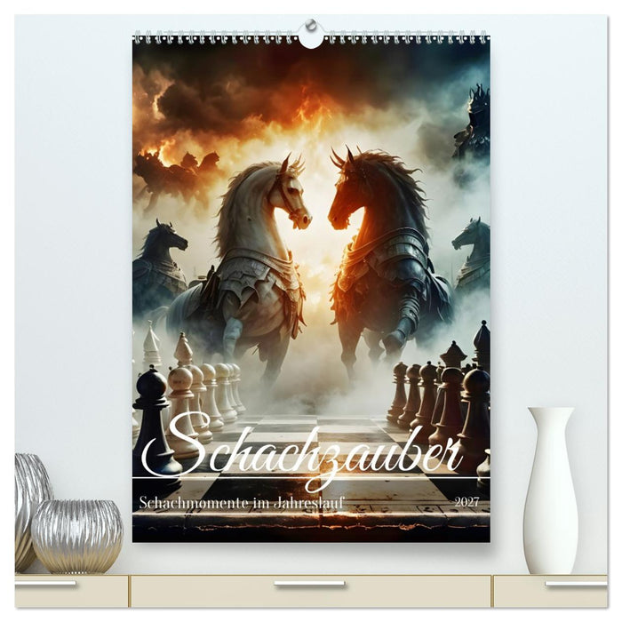 Schachzauber (CALVENDO Premium Wandkalender 2027)