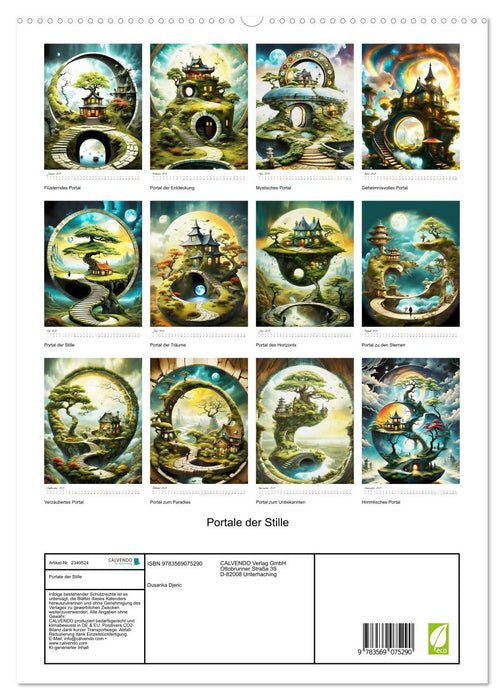 Portale der Stille (CALVENDO Premium Wandkalender 2027)
