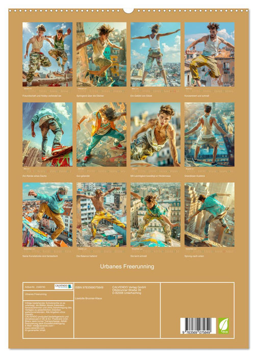 Urbanes Freerunning (CALVENDO Premium Wandkalender 2027)