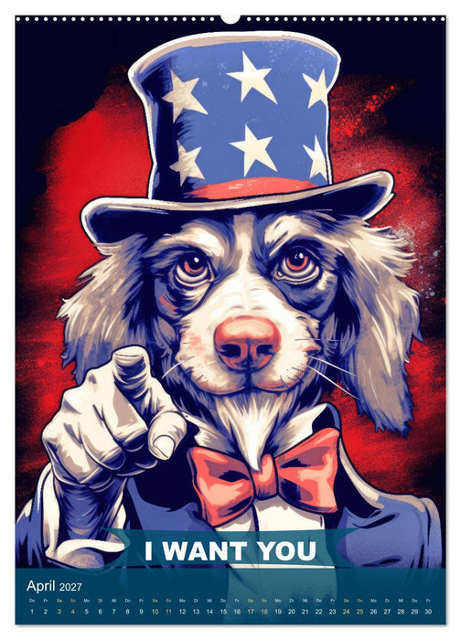 I want you im tierischen Design (CALVENDO Premium Wandkalender 2027)