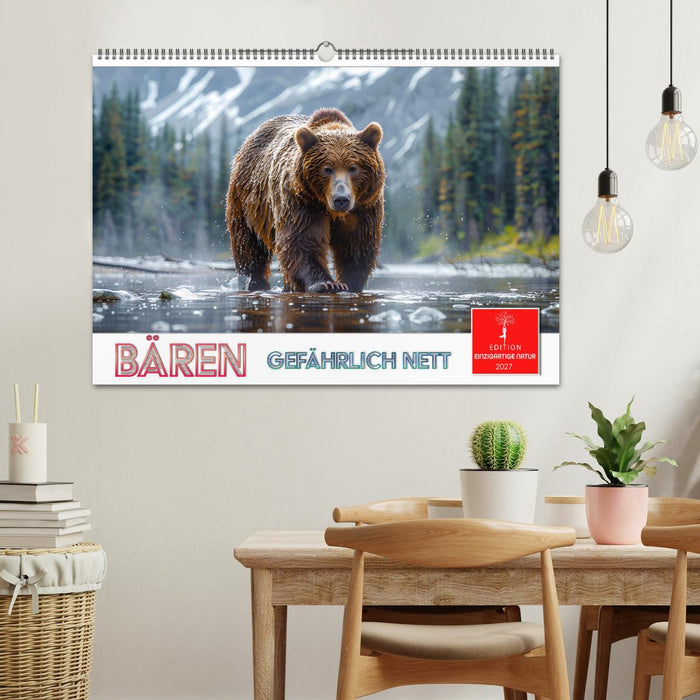 Bären - gefährlich nett (CALVENDO Wandkalender 2027)