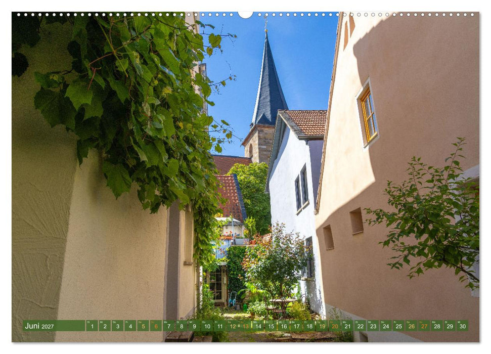 Ein Bummel durch die romantischen Gassen von Freinsheim in der Pfalz (CALVENDO Wandkalender 2027)