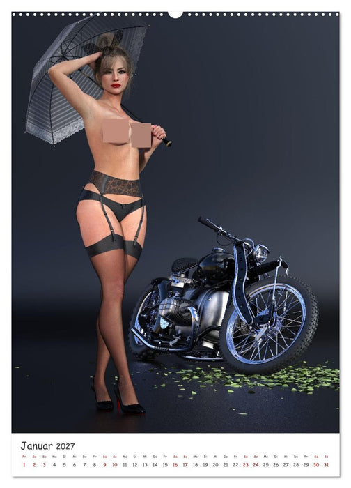 Sexy Bunnys und heiße Öfen (CALVENDO Premium Wandkalender 2027)