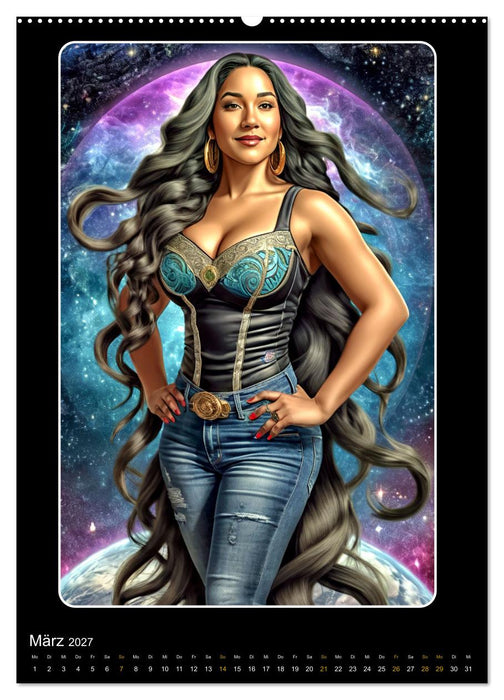 Miss im Universum (CALVENDO Premium Wandkalender 2027)