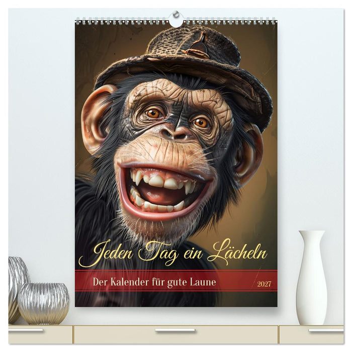 Jeden Tag ein Lächeln (CALVENDO Premium Wandkalender 2027)