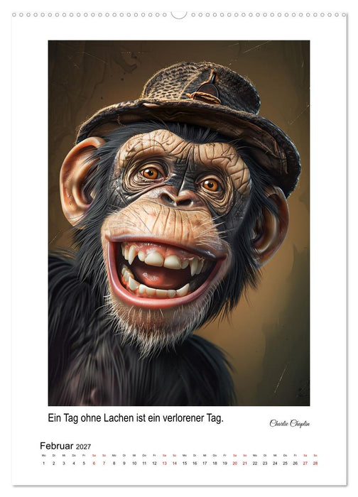 Jeden Tag ein Lächeln (CALVENDO Premium Wandkalender 2027)
