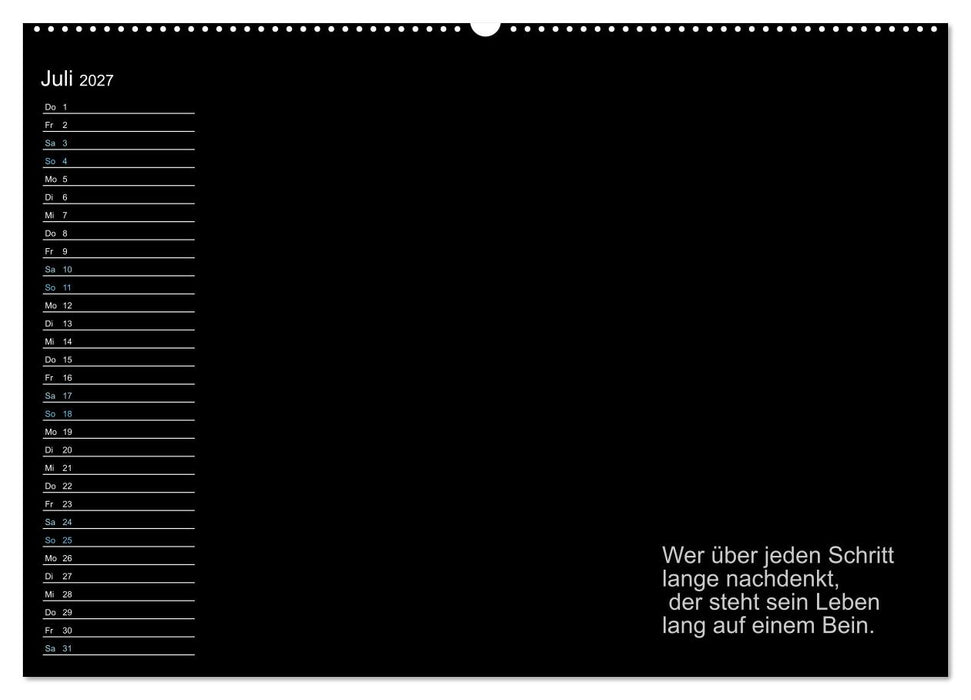 Mein Persönlicher Kalender (CALVENDO Premium Wandkalender 2027)
