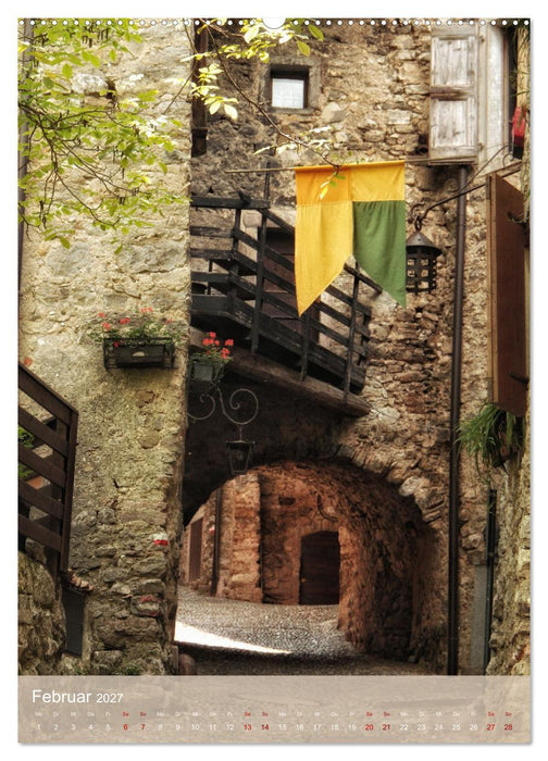 Canale di Tenno, das mittelalterliche Dorf oberhalb des Gardasees (CALVENDO Wandkalender 2027)