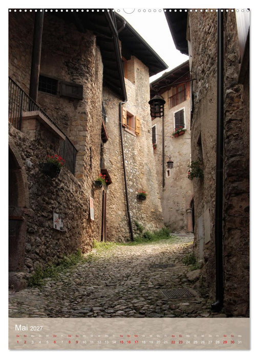 Canale di Tenno, das mittelalterliche Dorf oberhalb des Gardasees (CALVENDO Wandkalender 2027)