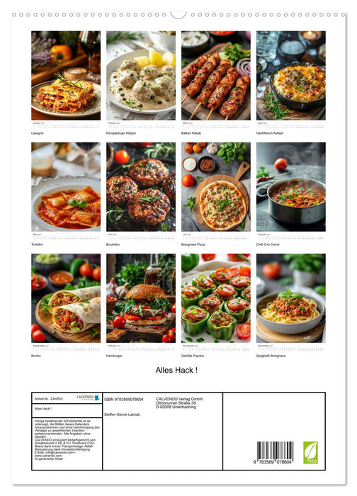 Alles Hack ! (CALVENDO Premium Wandkalender 2027)