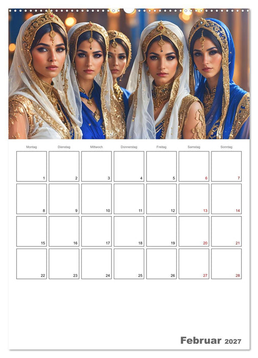Frauen des Sultans (CALVENDO Wandkalender 2027)