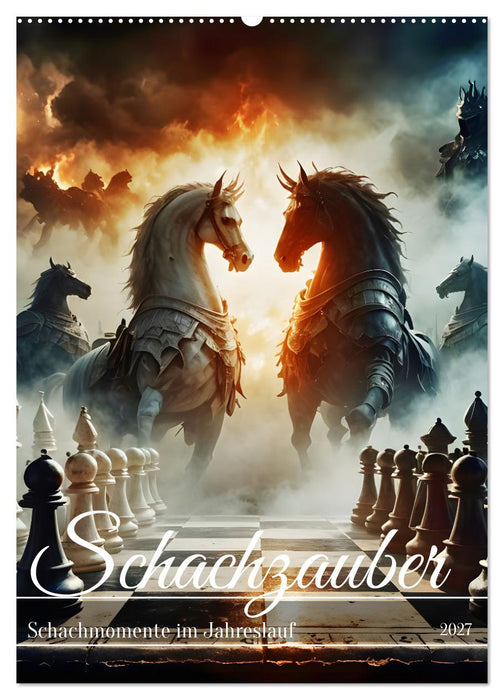 Schachzauber (CALVENDO Wandkalender 2027)