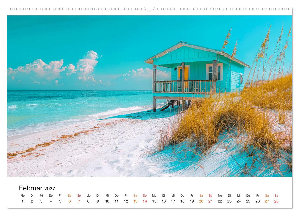 Maritim pur - Strandträume (CALVENDO Premium Wandkalender 2027)