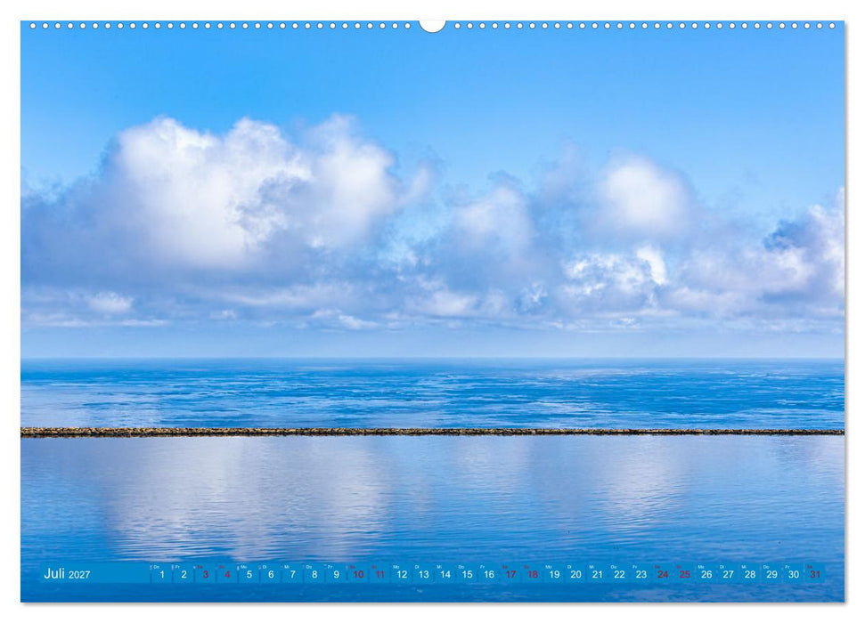 Die Farbe blau - Die Farbe der Weite und des Himmels (CALVENDO Premium Wandkalender 2027)