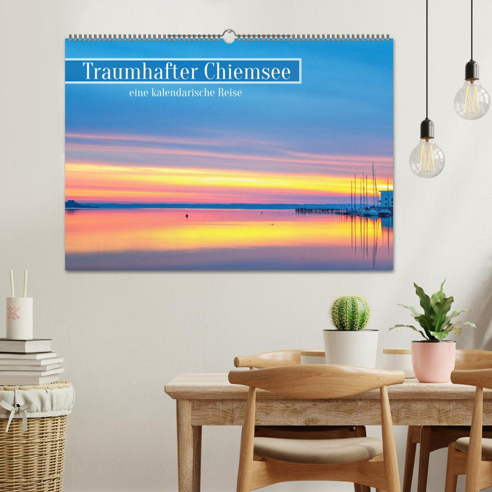 Traumhafter Chiemsee - eine kalendarische Reise (CALVENDO Wandkalender 2027)