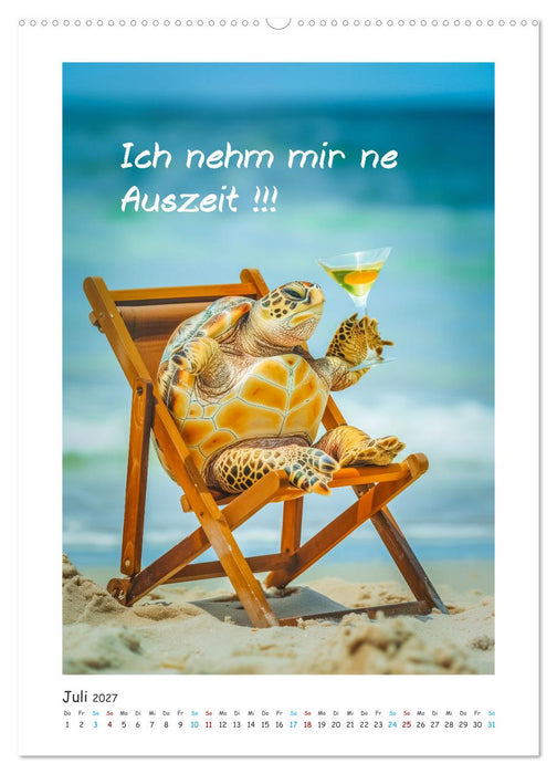Lach Dich fit ! (CALVENDO Premium Wandkalender 2027)