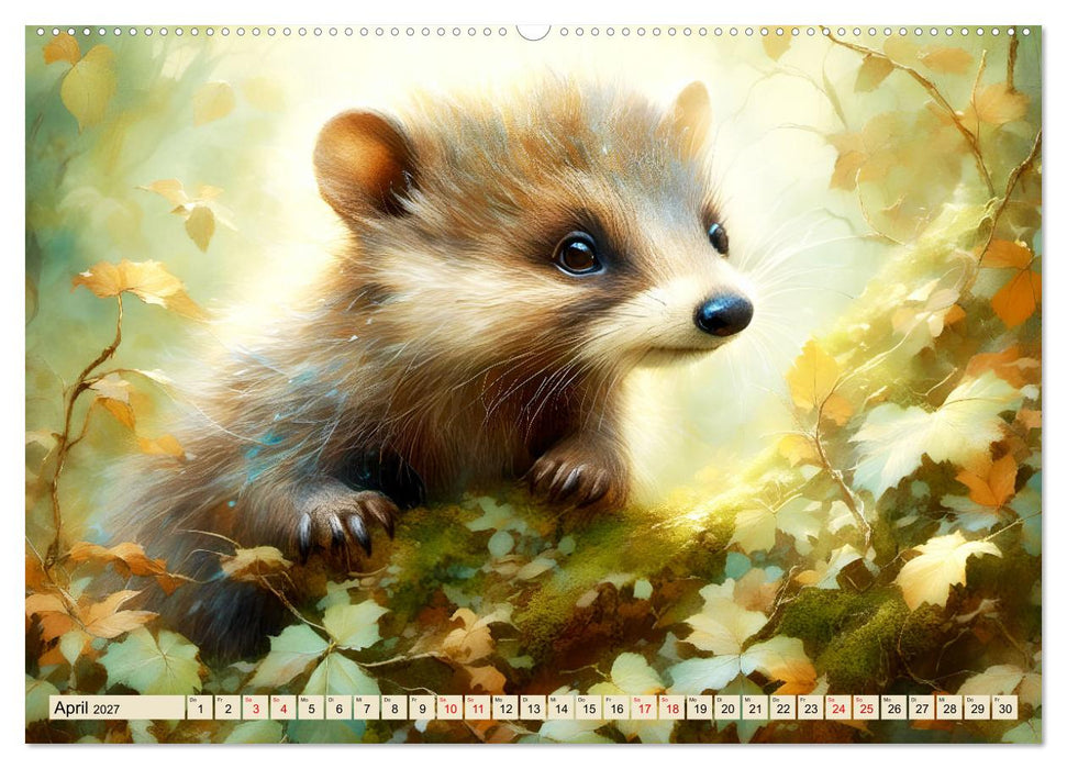 Pelzige süße Freunde (CALVENDO Premium Wandkalender 2027)