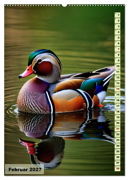 Die buntesten Vögel der Welt (CALVENDO Premium Wandkalender 2027)