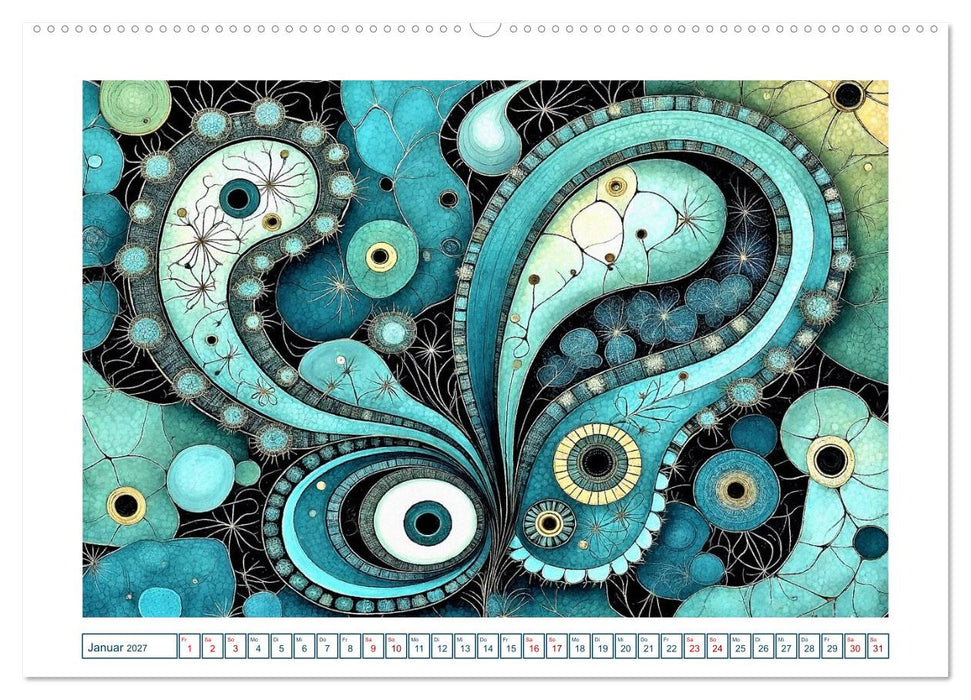 Surreale Ornamentik (CALVENDO Premium Wandkalender 2027)