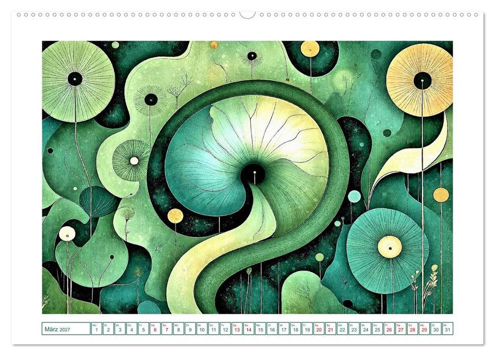 Surreale Ornamentik (CALVENDO Premium Wandkalender 2027)