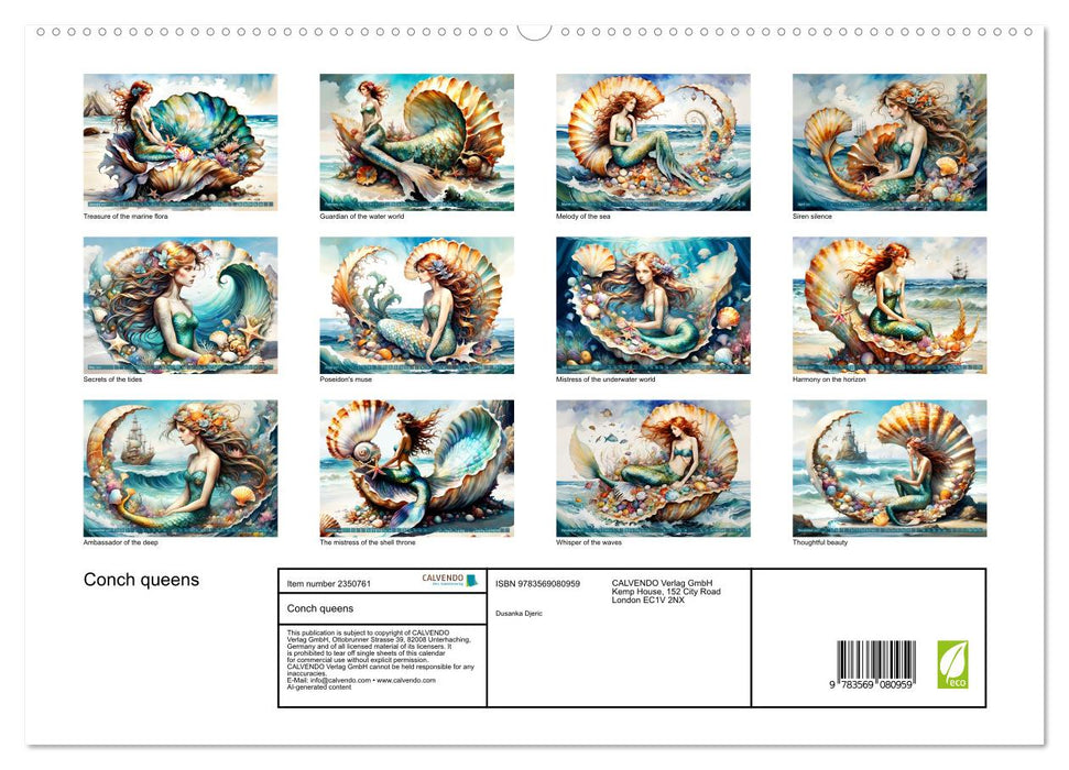 Conch queens (CALVENDO Premium-Calendar 2027)