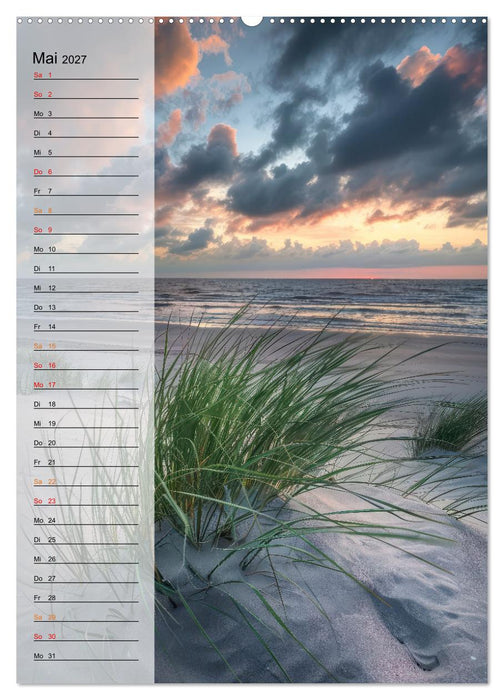 Maritim, Deutschlands Küsten (CALVENDO Premium Wandkalender 2027)