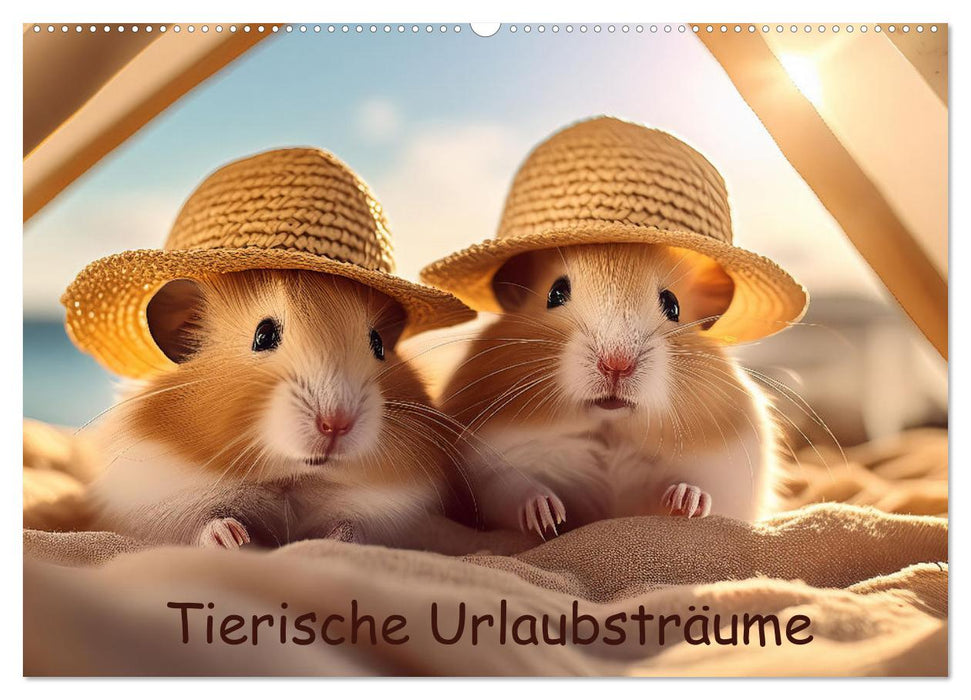 Tierische Urlaubsträume (CALVENDO Wandkalender 2027)