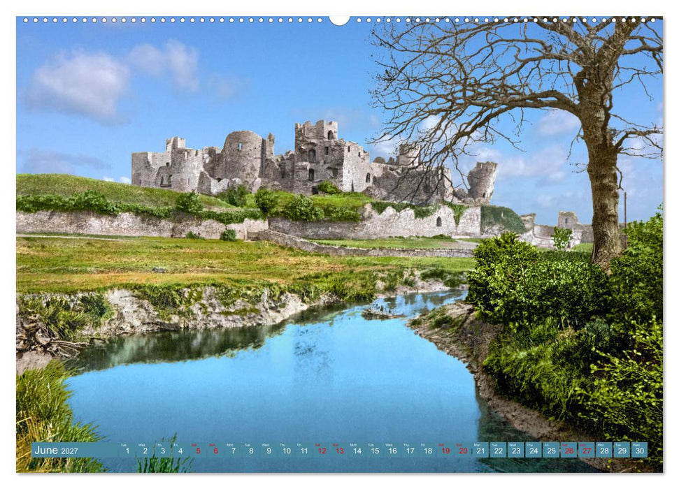 Wales around 1900 - photos restored and colourised (CALVENDO Monthly Calendar 2027)