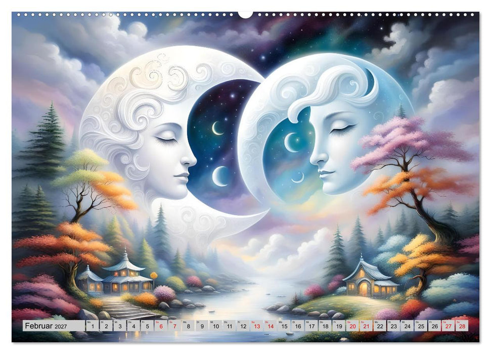 Mondsichelzauber Eine Reise durch die Natur (CALVENDO Wandkalender 2027)