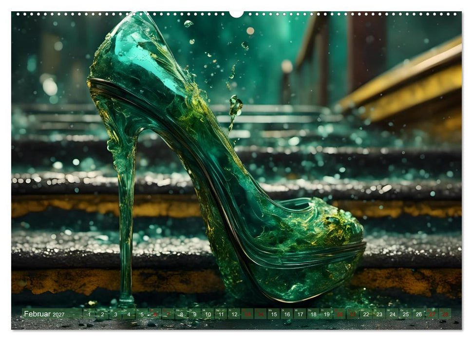 High Heels in Szene gesetzt (CALVENDO Wandkalender 2027)