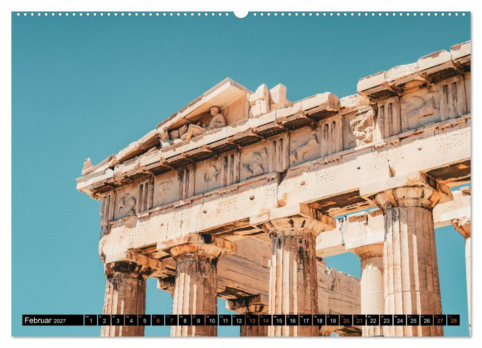 Griechenland - Athen und Kykladen (CALVENDO Wandkalender 2027)