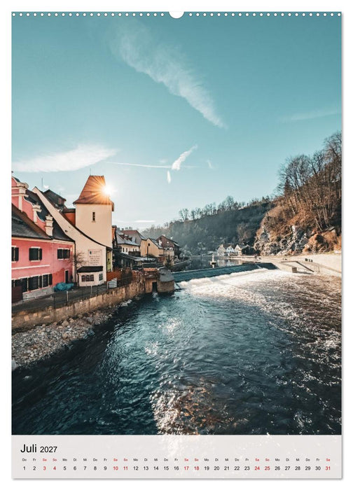 Krumau - Perle an der Moldau (CALVENDO Premium Wandkalender 2027)