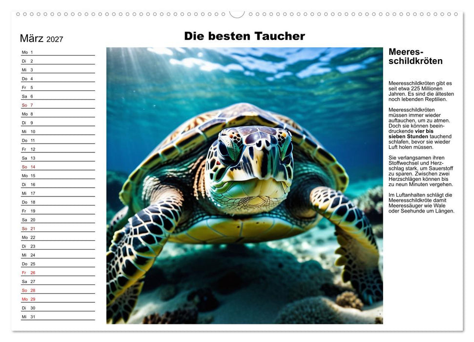 Tierische Rekorde (CALVENDO Wandkalender 2027)