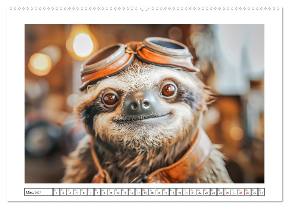 Snoozers Träumende Abenteuer (CALVENDO Wandkalender 2027)