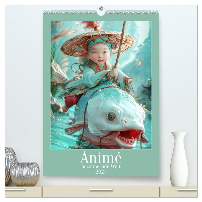 Animé - Bezaubernde Welt (CALVENDO Premium Wandkalender 2027)