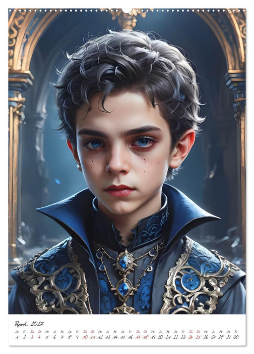 Vampirkinder der Finsternis (CALVENDO Wandkalender 2027)