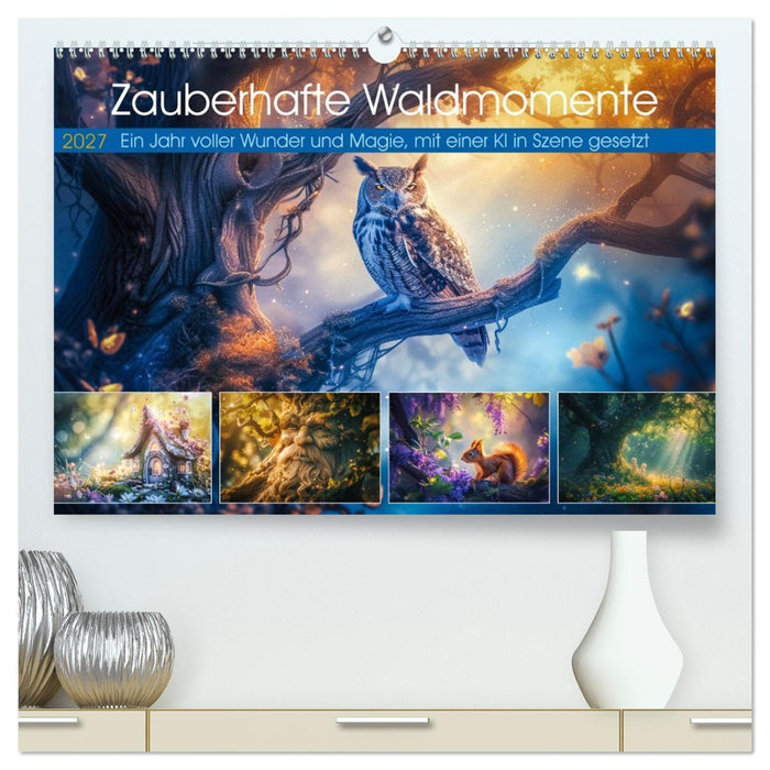 Zauberhafte Waldmomente (CALVENDO Premium Wandkalender 2027)