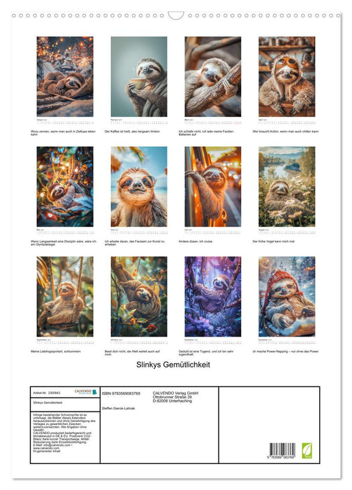Slinkys Gemütlichkeit (CALVENDO Wandkalender 2027)